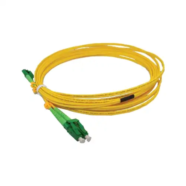 Safenet 2414-3051YL 5 Meter SM Duplex Fiber LC/APC Patch Cord